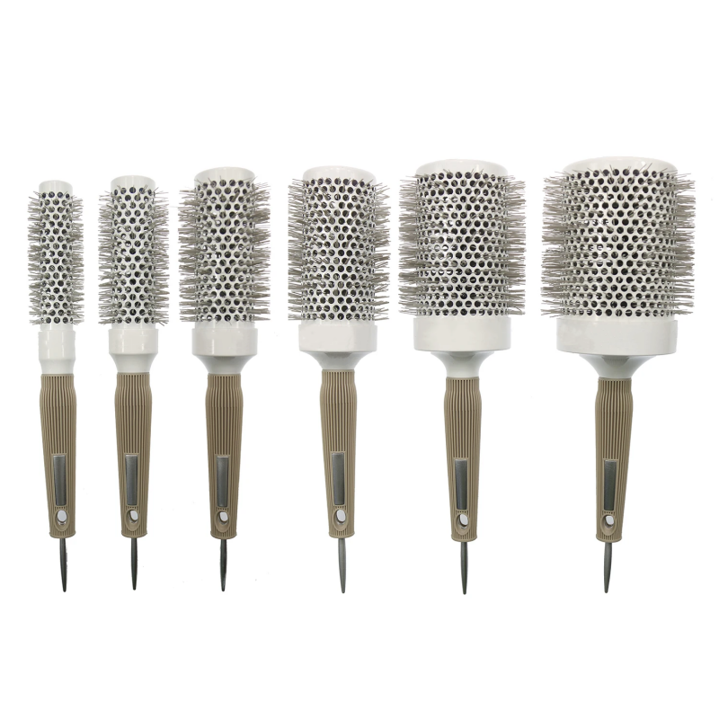 Custom Professional Salon Blowdry Brushes Ionic Bore Bristle Brush Wholesale Heat Hair Brush Manufacturer
