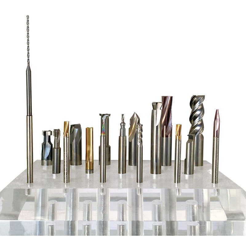 Internal hole hook groove cutter with hard alloy coating, 4-slot cutting hole ISO milling tool