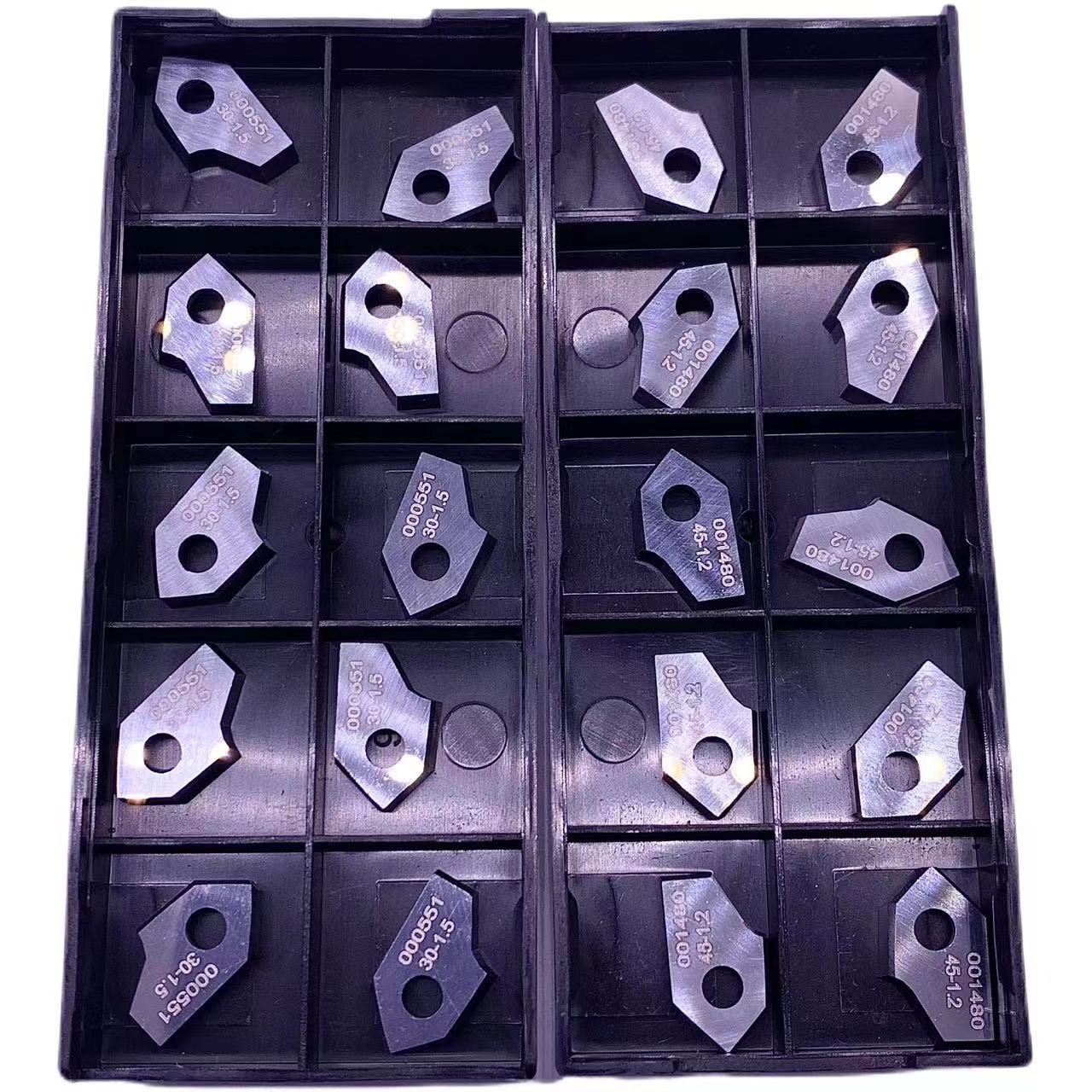 Original 45-1.2 45-2.0 30-1.5 30-2.0 Angle Valve Seat Cutter Turning Tool High Precision Tungsten Carbide Inserts Valve Seat