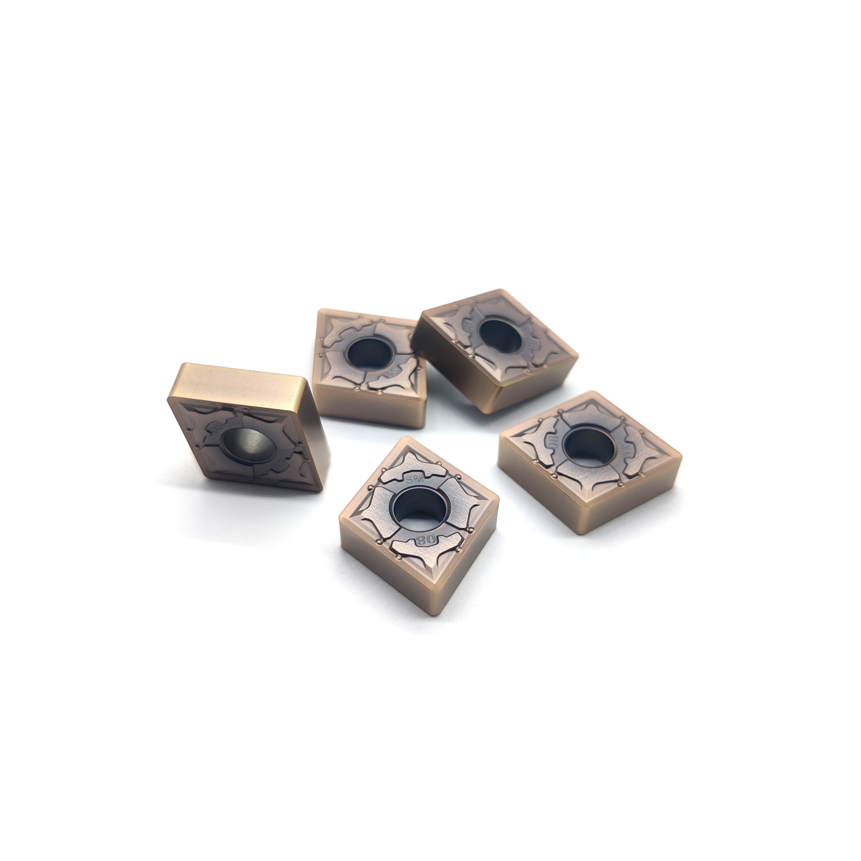 CNMG120404-SM3 CNMG120408-SM3 JGA10A High quality CARBIDE INSERTS TURNING INSERTS for Stainless steel ZZJG Brand cutting tools