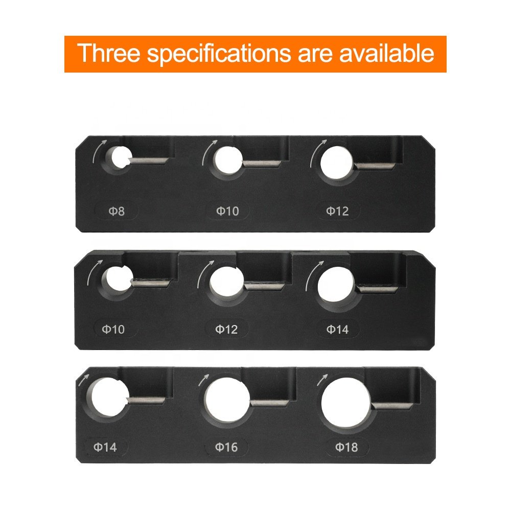 New design Dowel Maker 8mm/10mm/12mm Electric Drill Milling Dowel Round Rod tool with Carbide Blade