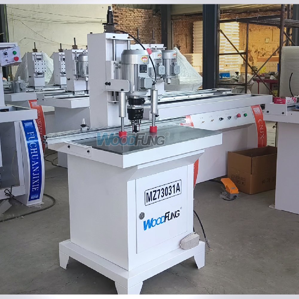 woodworking single head hinge boring drilling machinery for door cabinet