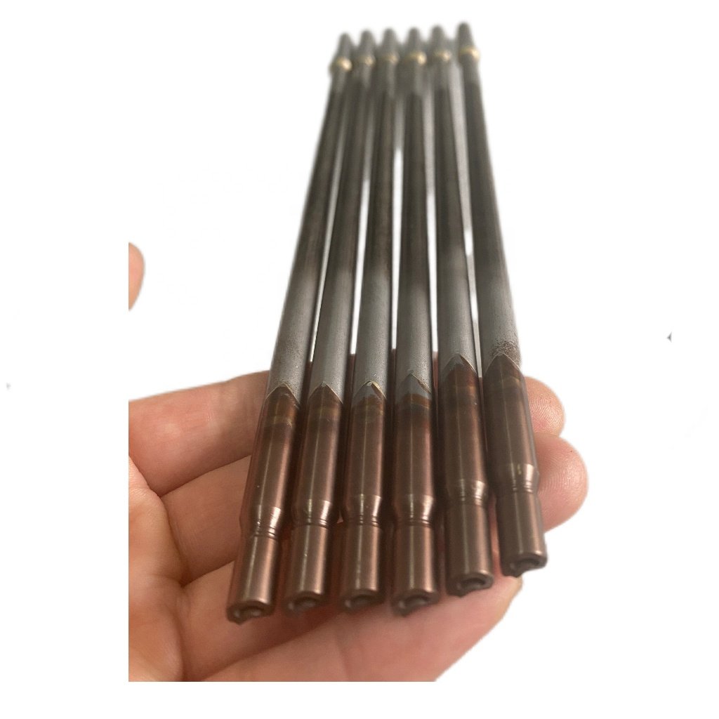 OEM Wholesale Single Fluted Gun Drill Alloy Deep Hole Gun Integral Cemented Solid Carbide Brazed Carbide Tip Steel Applications