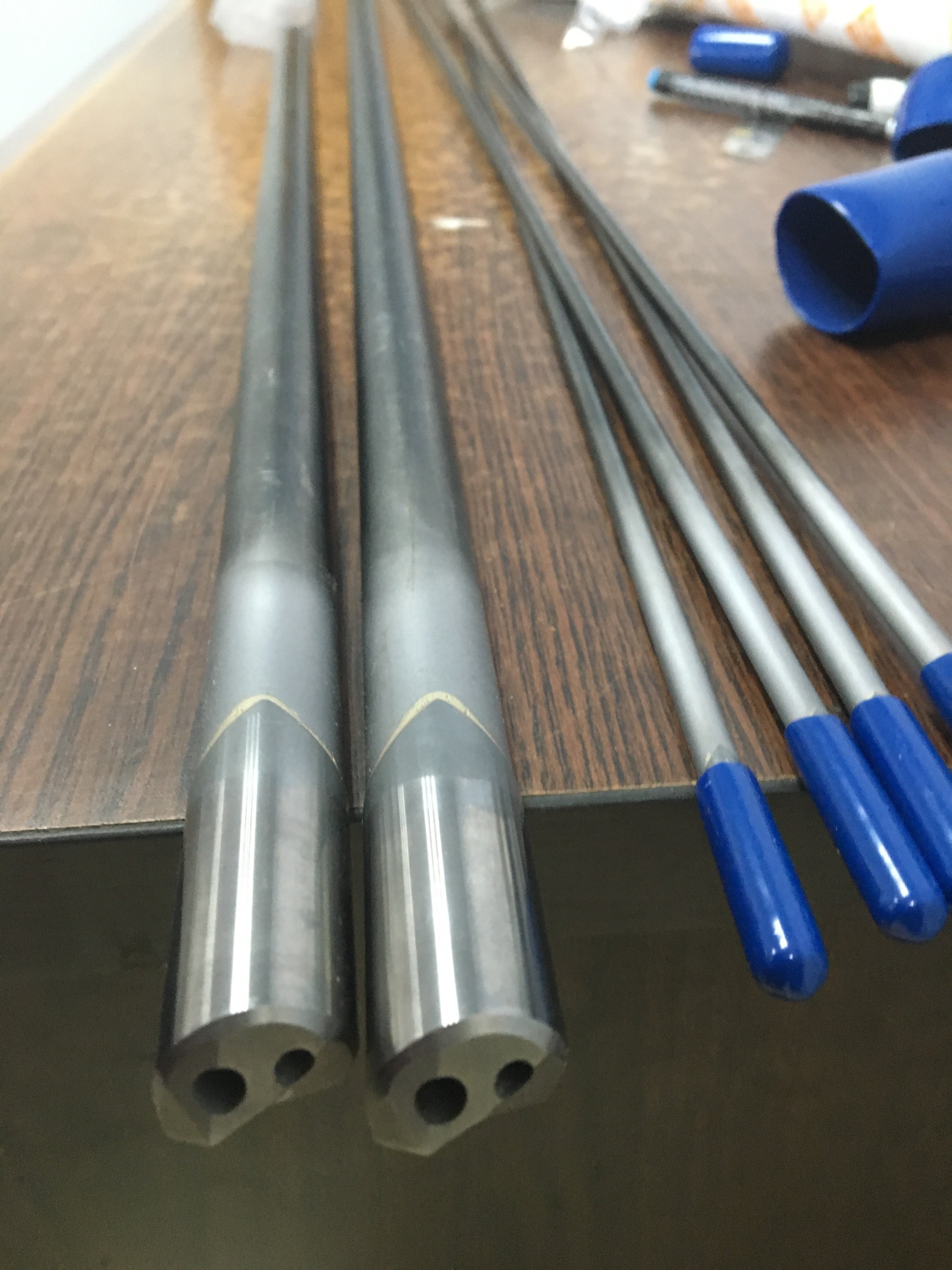 OEM Wholesale Single Fluted Gun Drill Alloy Deep Hole Gun Integral Cemented Solid Carbide Brazed Carbide Tip Steel Applications