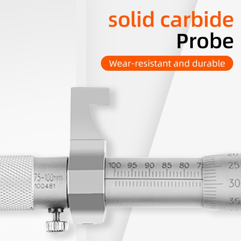 Inside Micrometer Hole Bore Internal Diameter Gauge 5-30/25-50/50-75/75-100mm Range 0.01mm Precision measuring tool