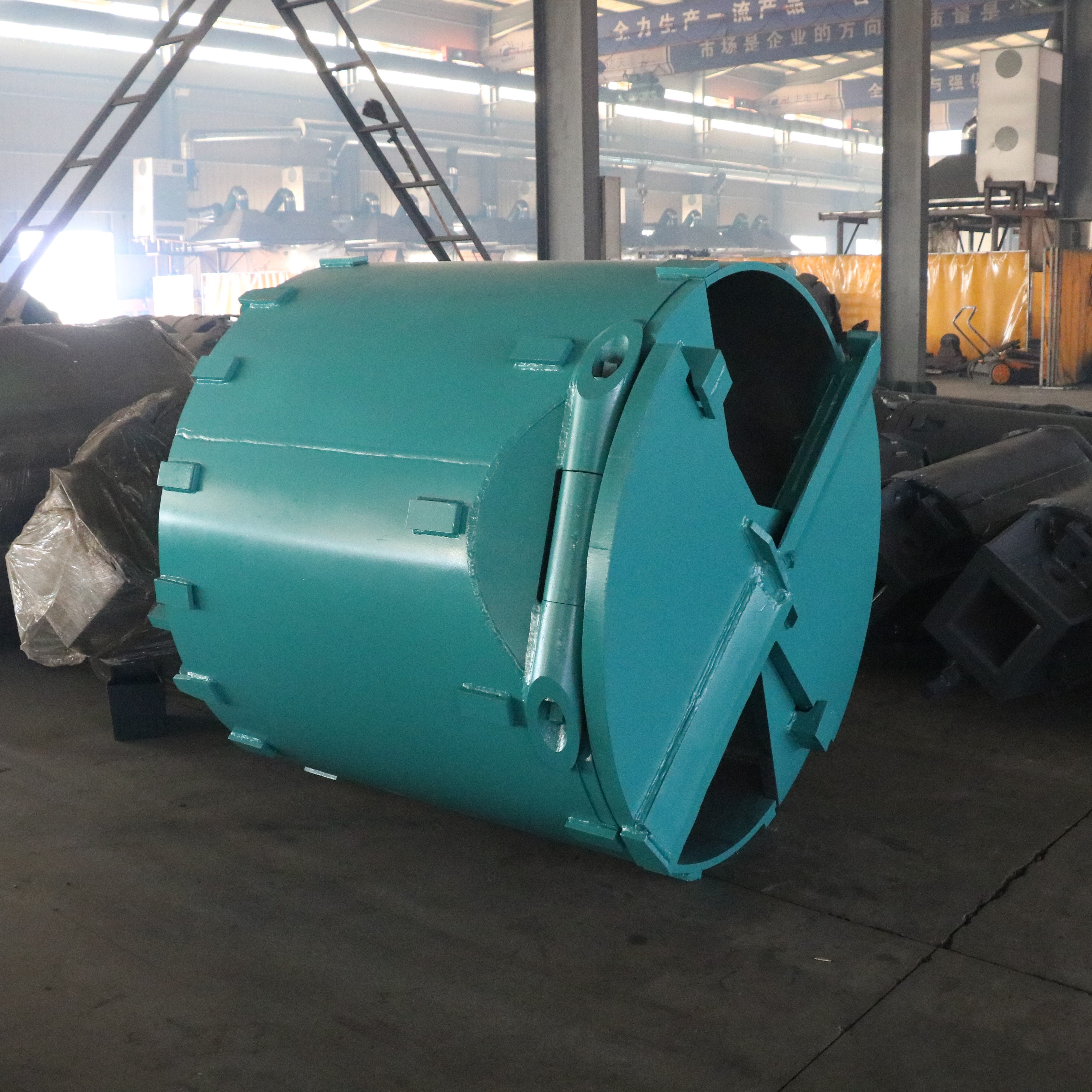Bauer Soilmec Drilling Tool Bored Piling Drilling Bucket Cleaning Bucket Drill For Pile Construction Borehole pile foundation