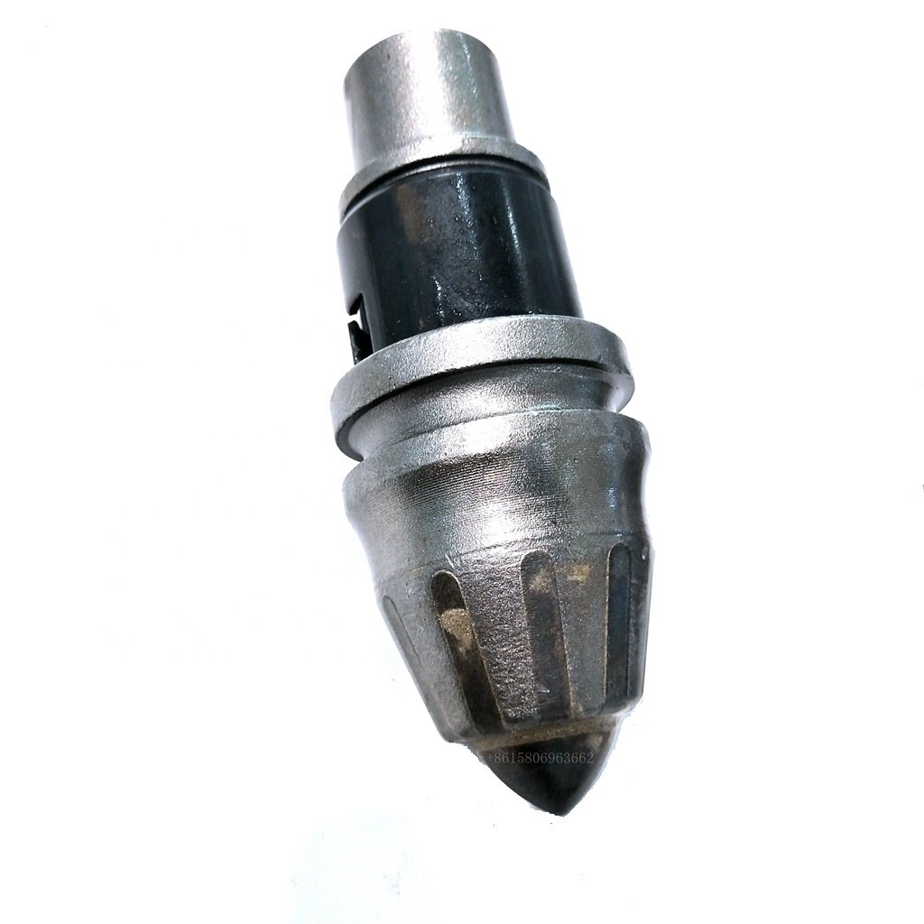 Foundation Piling Machine 3055Carbide Conical Boring Cutter Bits Augers Teeth C402 RM47