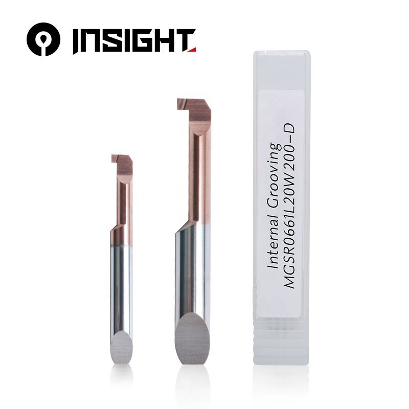 High Efficiency Tungsten Internal Grooving Tools Turning Machining HRC60 Small Inner Hole Grooving Width 0.5-2.0 Depth 0.8-2.5