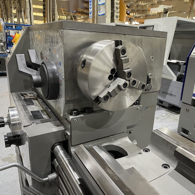 Manual Lathe Metal CA6140B/A Spindle Bore 80mm Gap Bed Lathe Machine Metal Manual Lathe