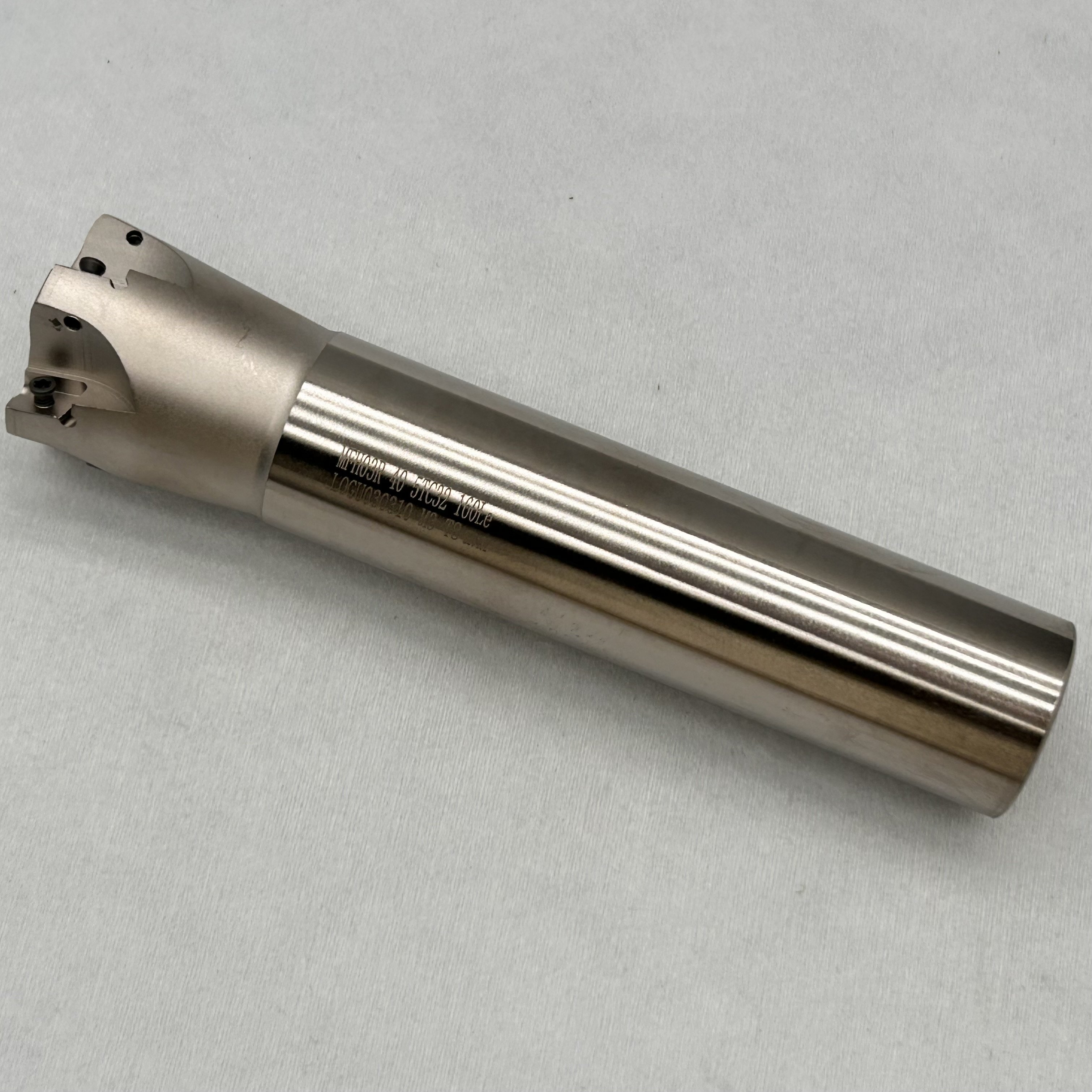 High feed MFH03R-40-C32-5T 160L CNC milling arbor cutter bar tool holder for LOGU030310ER carbide inserts