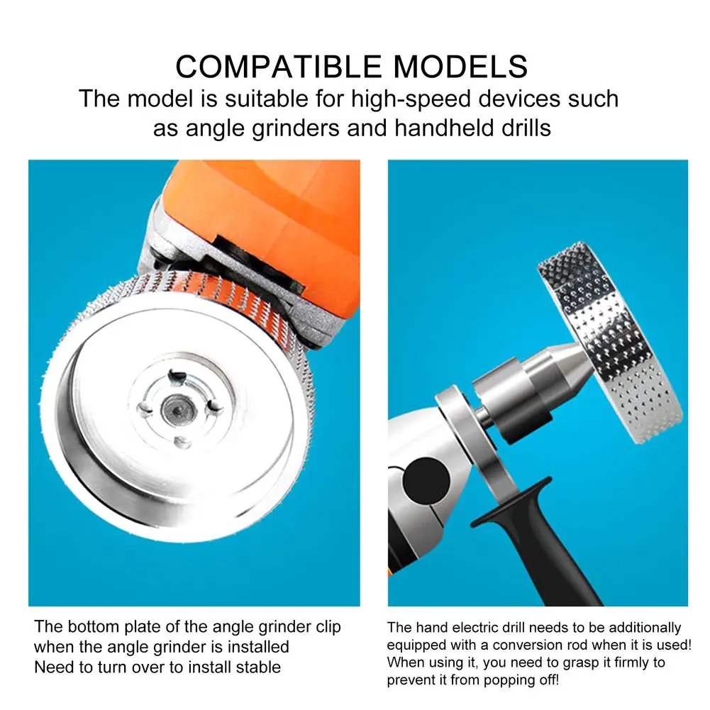 75mm Angle Grinder Polishing Disc 16mm Bore Woodworking Flat disc Plastic Grinder Wheel Wood Carving Tools 5/8 inch Inner Hole