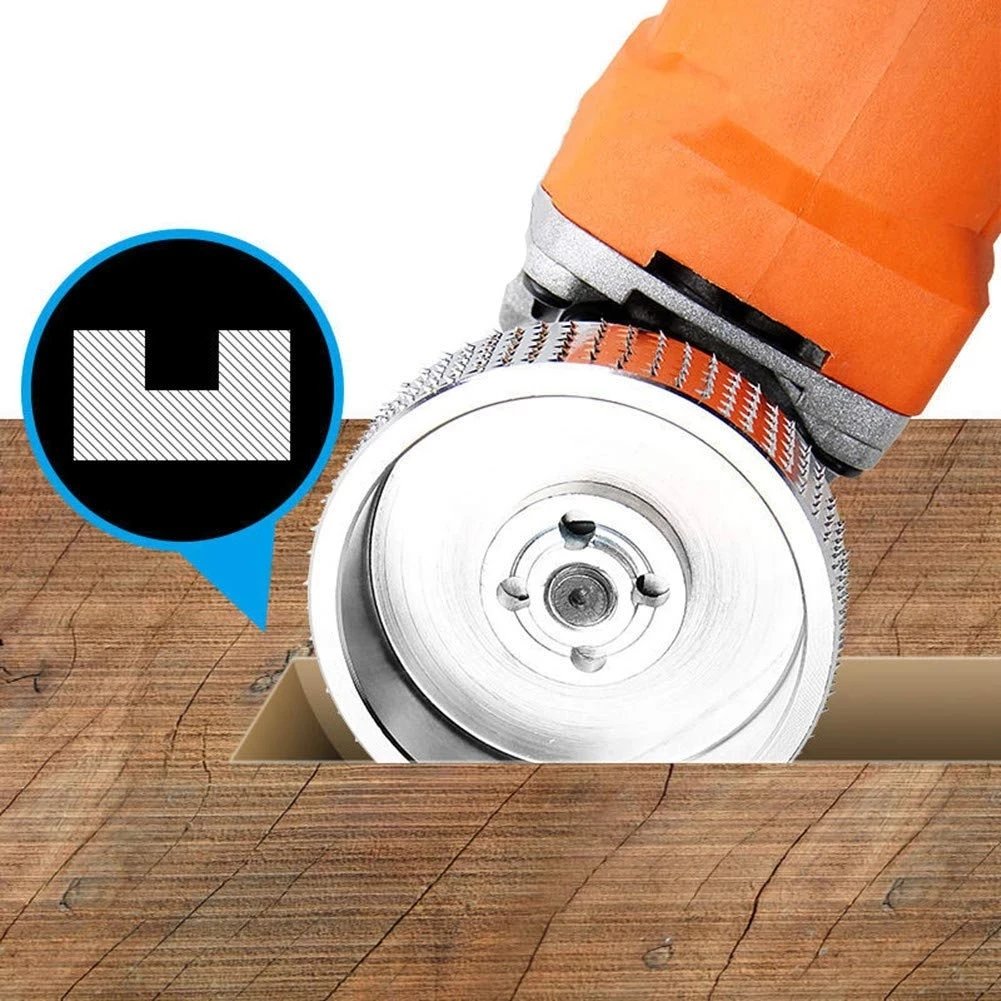 75mm Angle Grinder Polishing Disc 16mm Bore Woodworking Flat disc Plastic Grinder Wheel Wood Carving Tools 5/8 inch Inner Hole