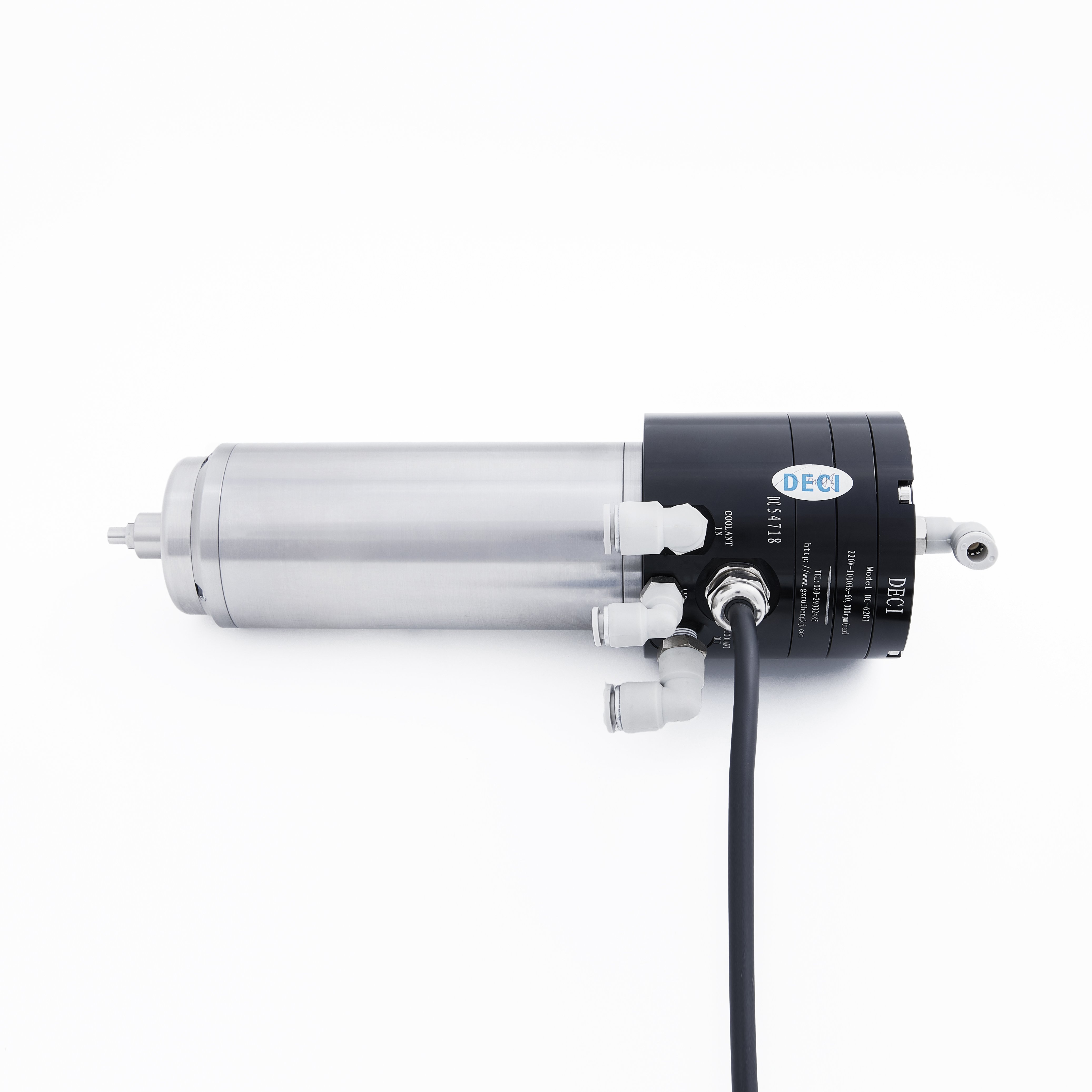 DECI water cooling atc 60000rpm spindle motor 200V 1.8/1.5/1.2KW engraving and milling machine tool for CNC lathe collet spindle
