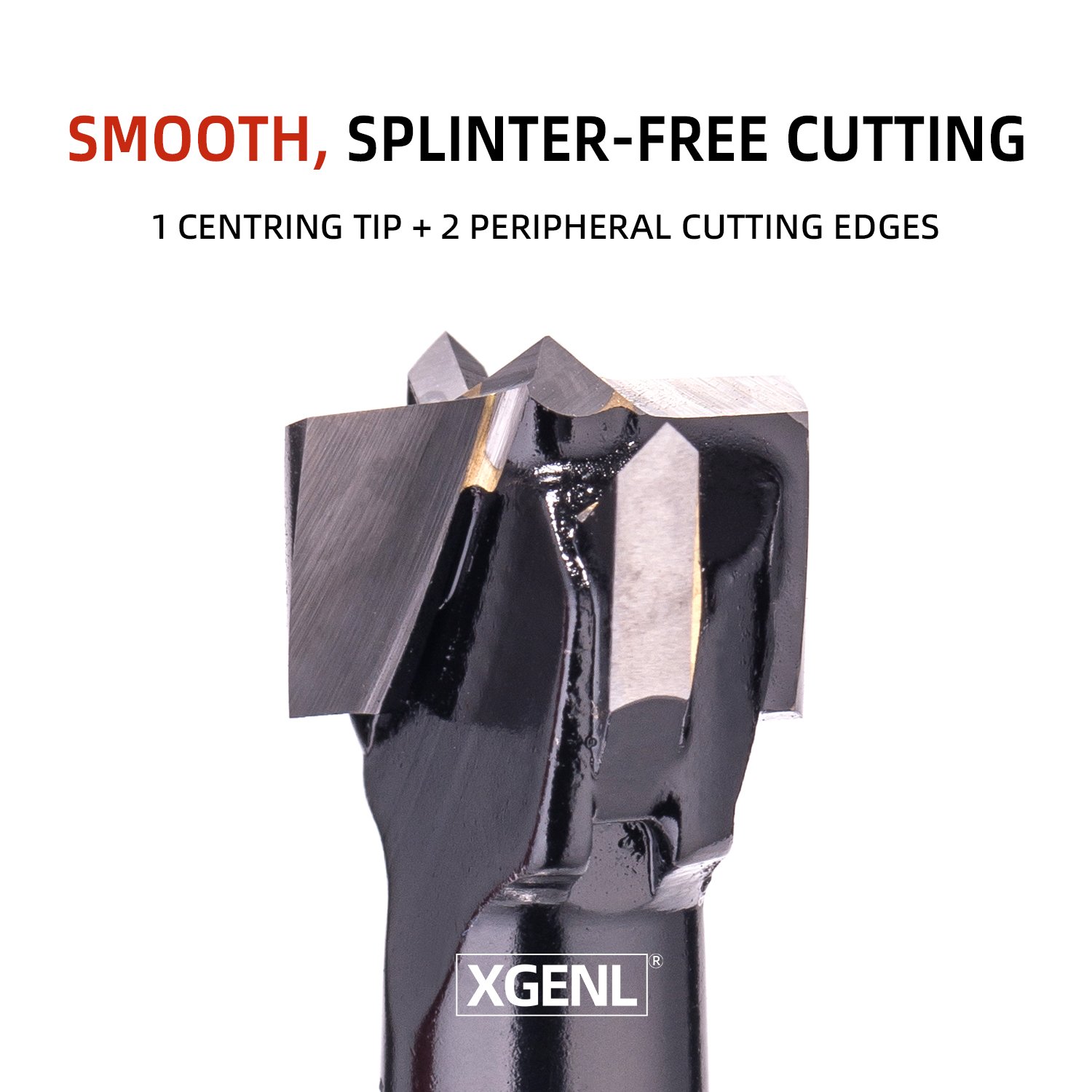 12mm~60mm wood Forstner drill bit hinge boring bits for CNC working drilling hole opening tools 4 cutting edges