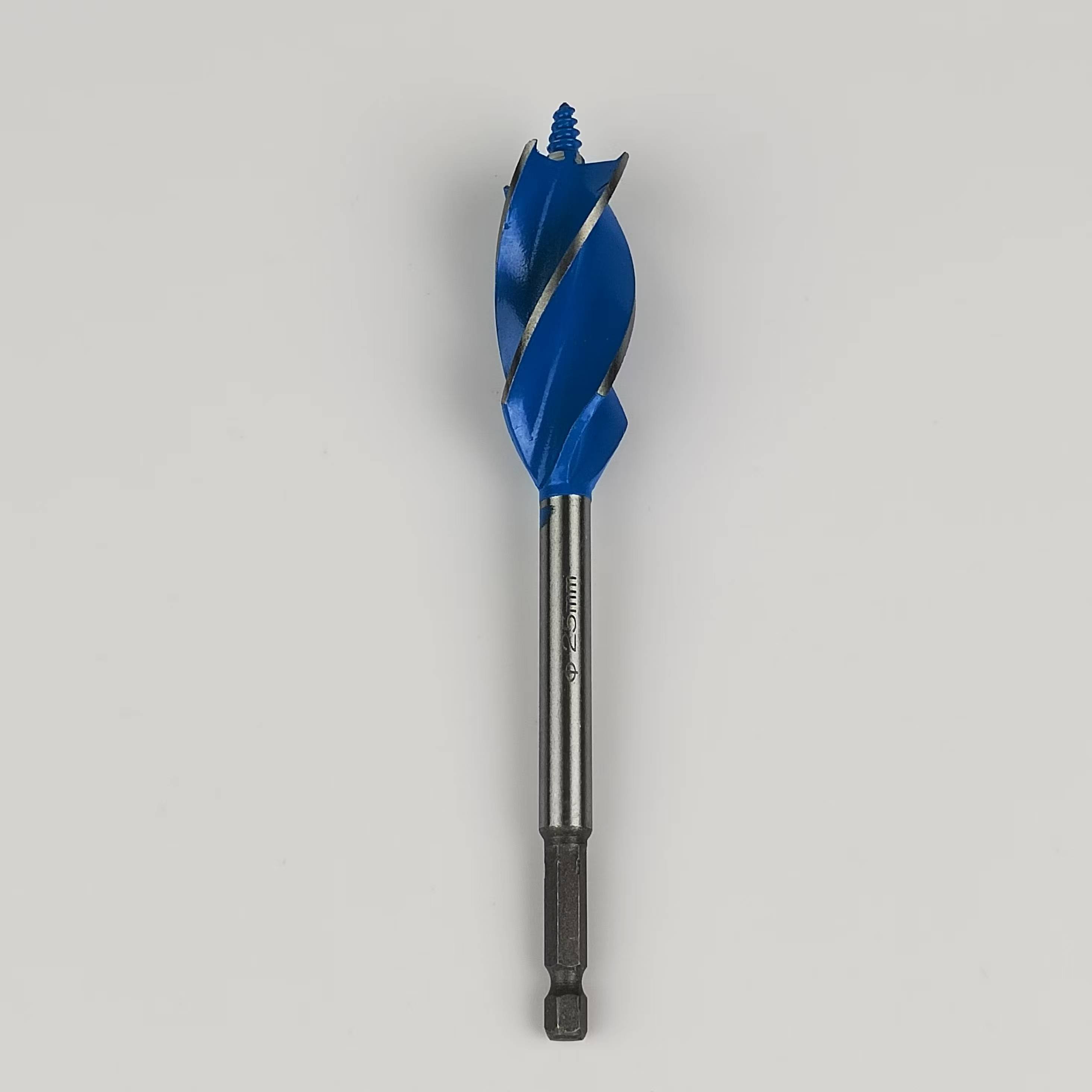 4 Slot working drill 16/18/20/22/25mm Fast boring auger drill bits Quick cutting woodworking carpenter drilling tools