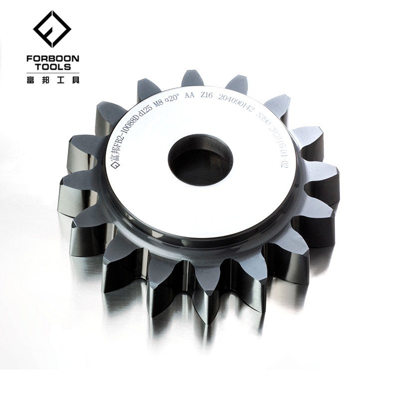 m0.2 small modulus carbide hob cutter standard gear hob with 8 or 10 or 13 bore diameter