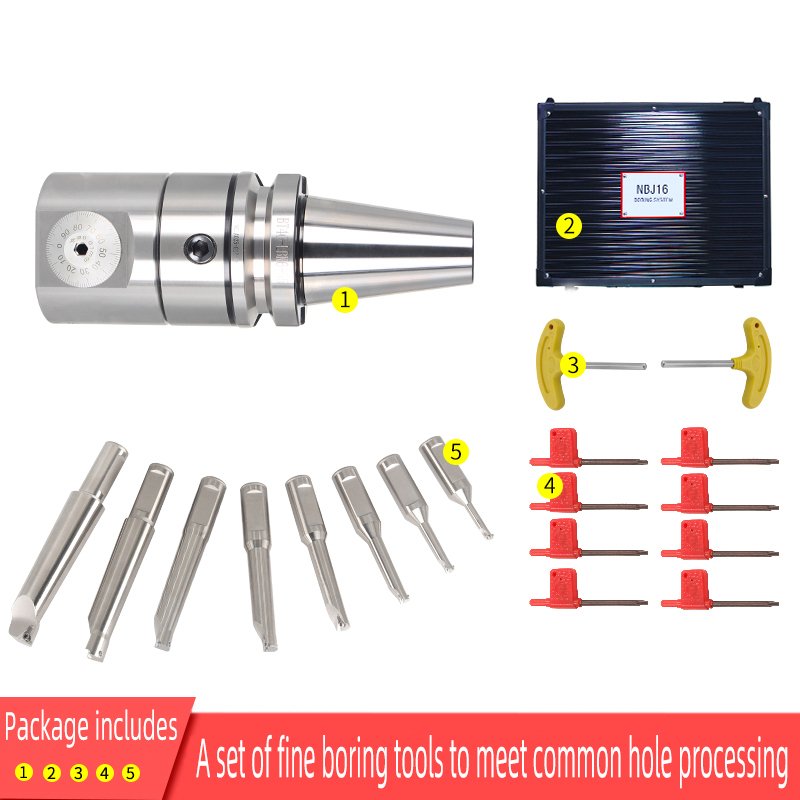 High Quality Fine Boring Head BT40 NBJ16 Boring Head Set Fine Boring Tools Head For CNC Engraving Machine Milling