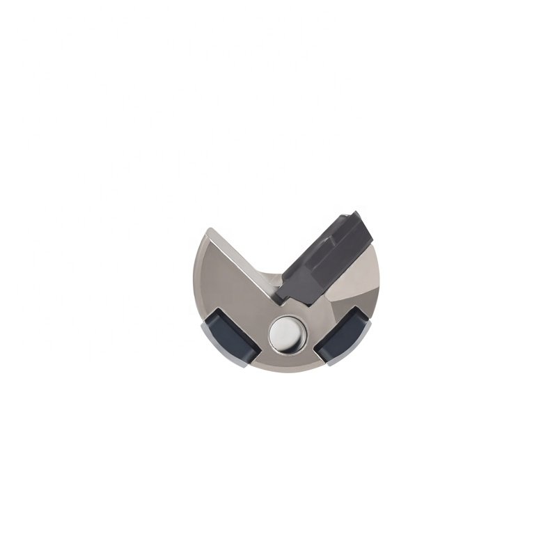 High feeding rate blind deep hole drilling index gun drill indexable gundrill tool