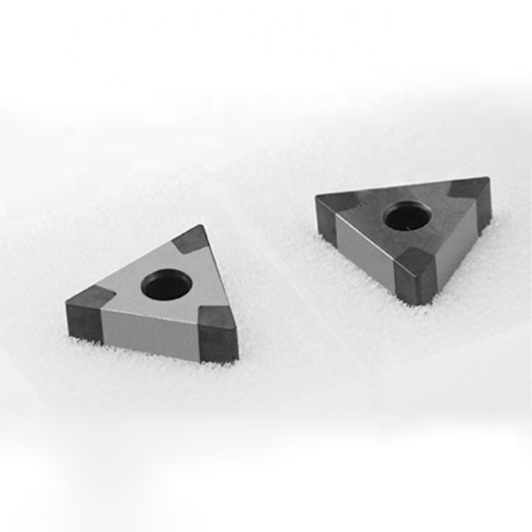 Solid CBN Insert TNGA1604 External Turning Tool Blade Pcbn Hard Metal Material Steel Processing CNC Boring Tool