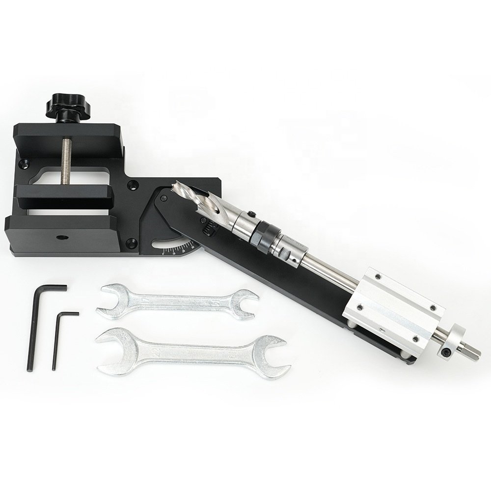 Woodworking tool Round rod adjustable Angle round pipe punch Simple operation