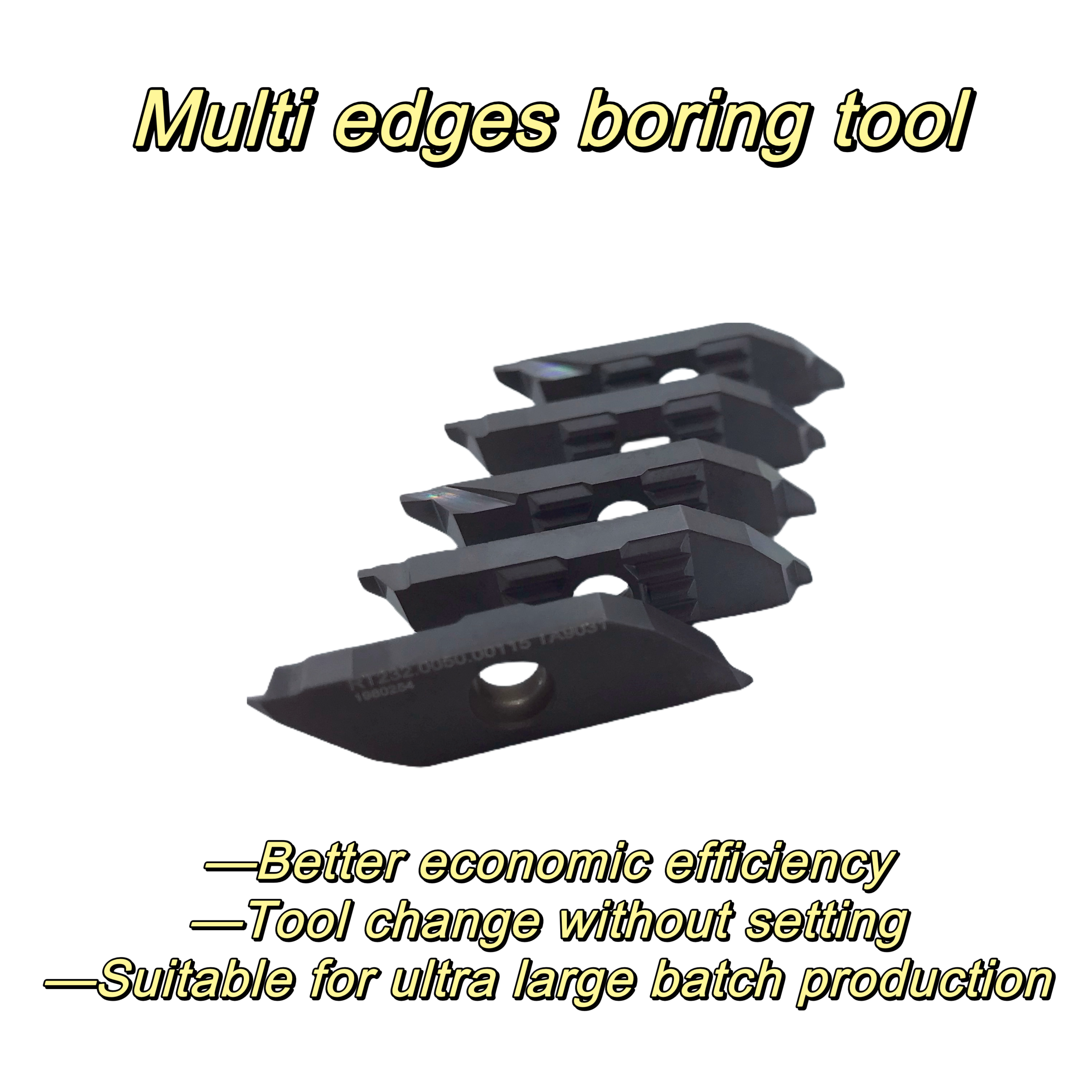Ultra large production Multi edge boring tools insert customized tungsten carbide cnc turning and milling machine