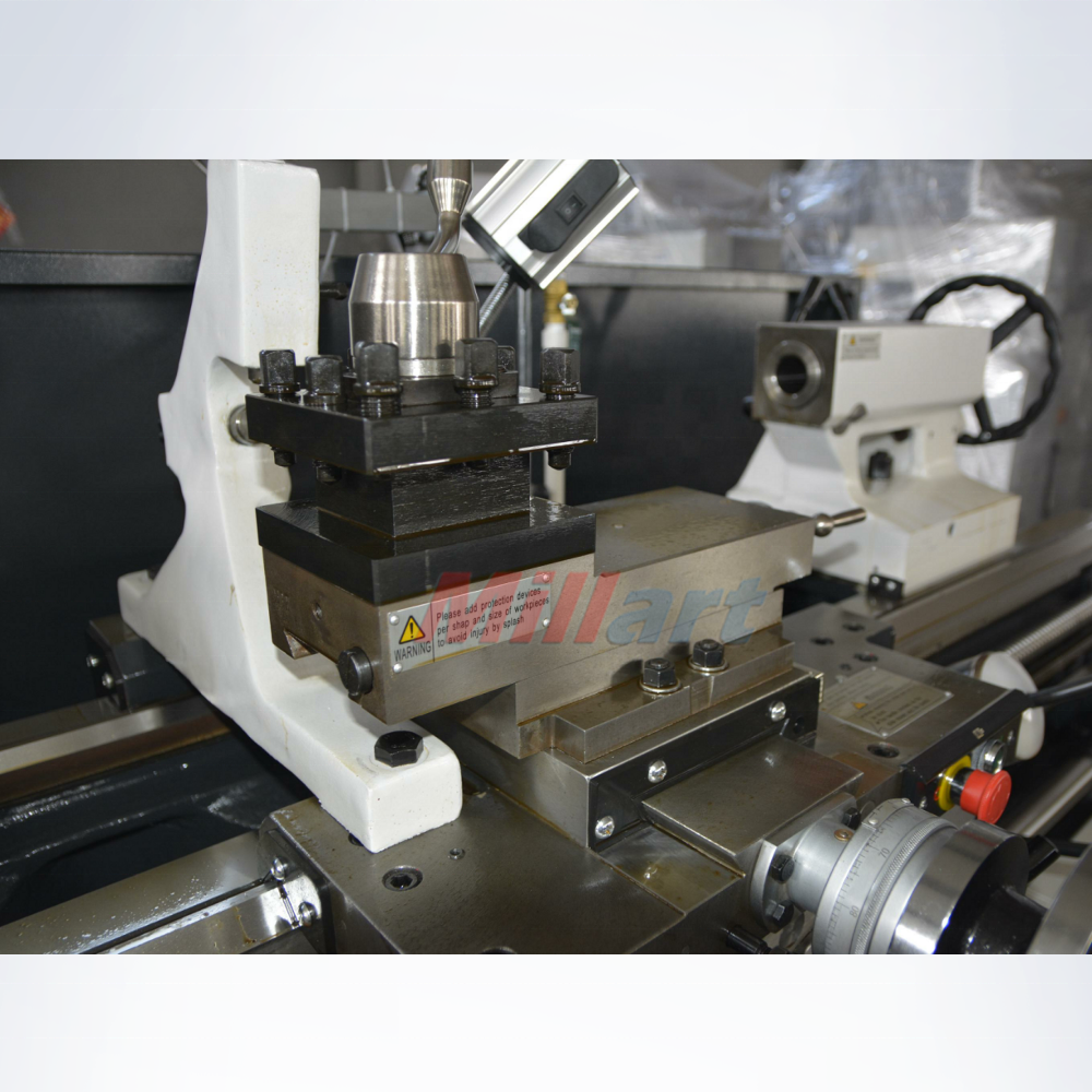 Gap Bed Lathe Machine Heavy Duty Manual Lathe with105mm Spindle Bore CS6266C