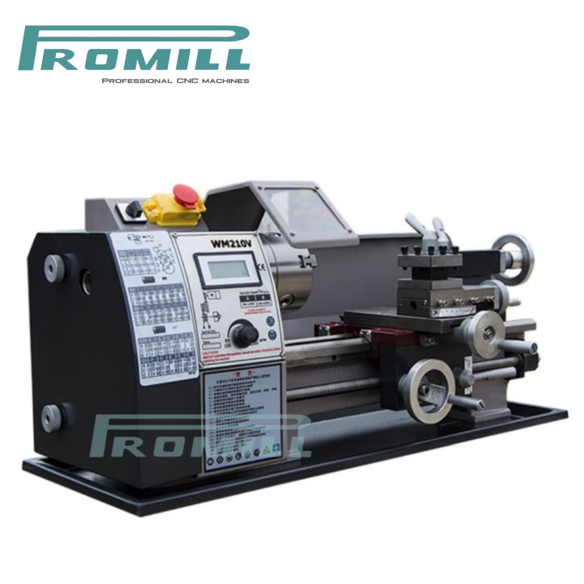 High Precision Bench Lathe Machine WM210V Turning Lathe Machine Horizontal metal machine lathe Customization