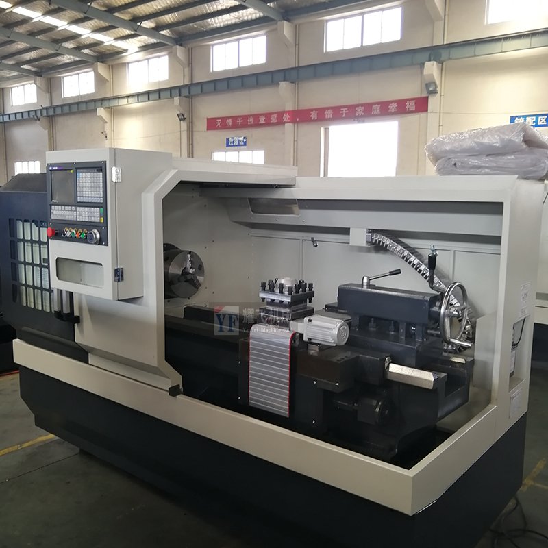 Horizontal Flat Bed CK6136 CK6140 CK6150 Lathe CNC Machine