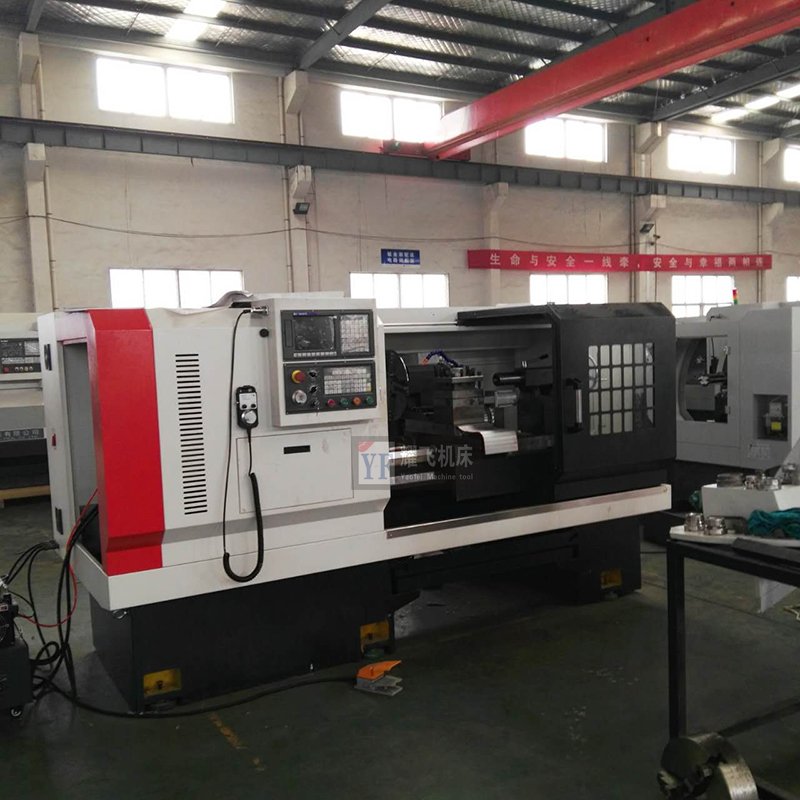 Horizontal Flat Bed CK6136 CK6140 CK6150 Lathe CNC Machine