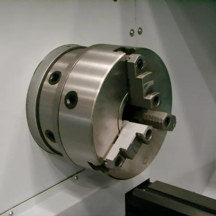 DMTG CK6150 Hydraulic 3 Jaw Chuck CNC Lathe Machinery 6 Position Revolver Head CNC Lathe For Metal