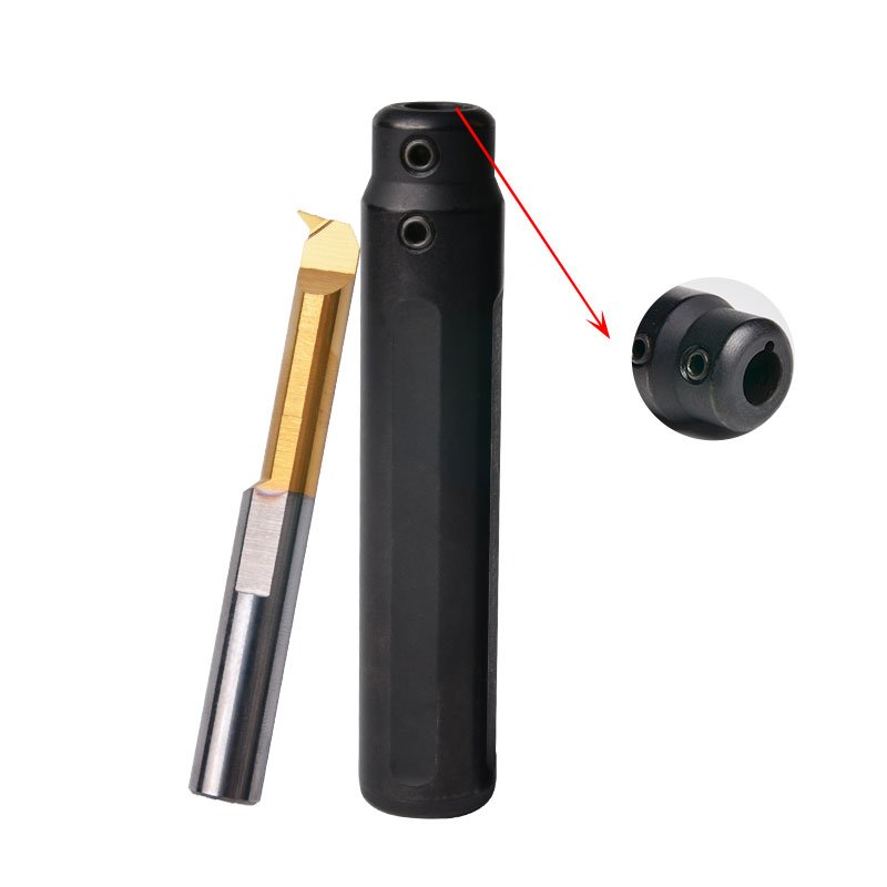 CNC Machine Standard MQR Tungsten Steel Micro Internal Profiling And Boring Tool