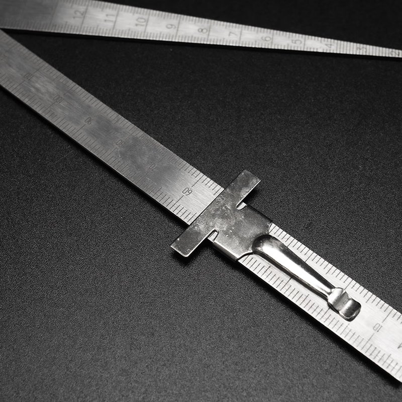 HYSTIC Taper Welding Feeler Gauge Gage Depth Gap Hole Inspection For Bore Measurement Tool Wedge Taper Ruler