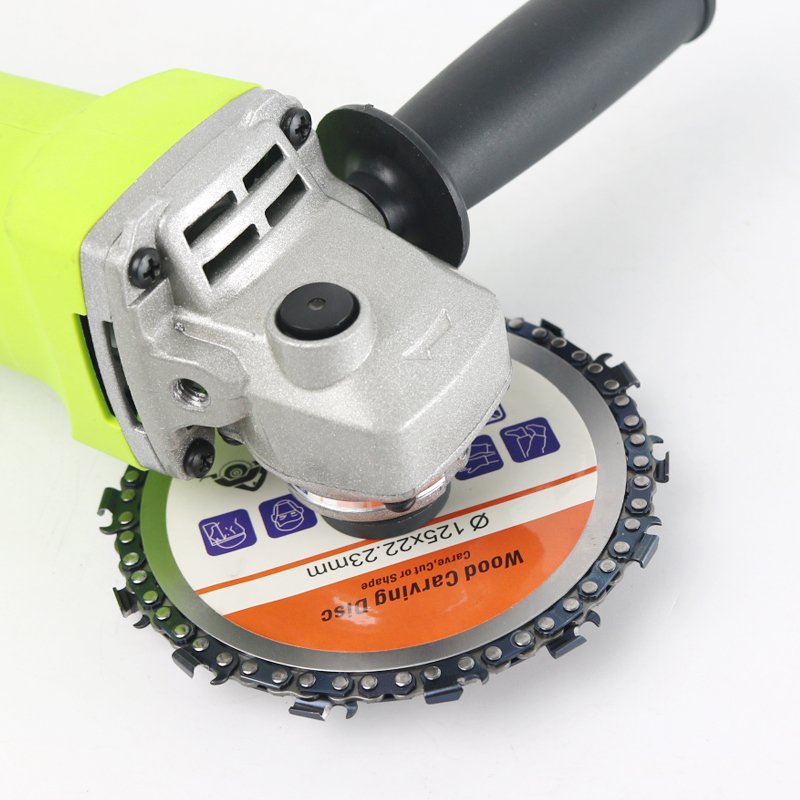 5 inch chain saw carving hole 22 mm wood cutting angle grinder carving tool 65 manganese steel