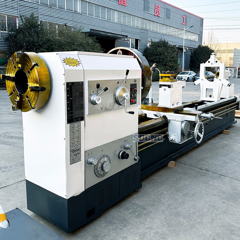 Heavy Duty Big Bore Horizontal Pipe Threading Lathe Machine Q1319 Metal turning lathe