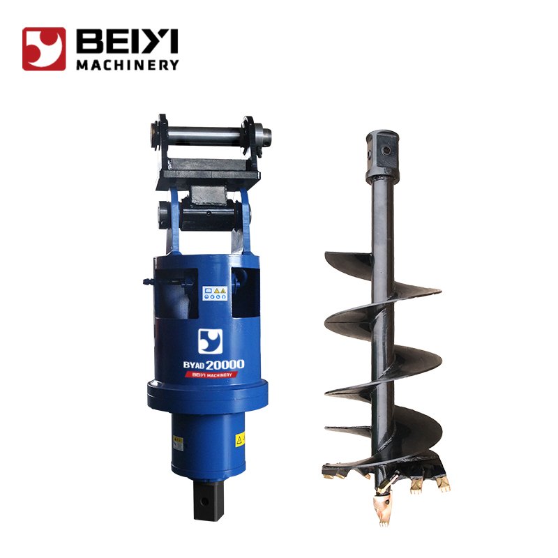 "Premium Earth Drill Spiral Auger Power Tool - Fast, High Efficiency, and Precision Hole-Boring