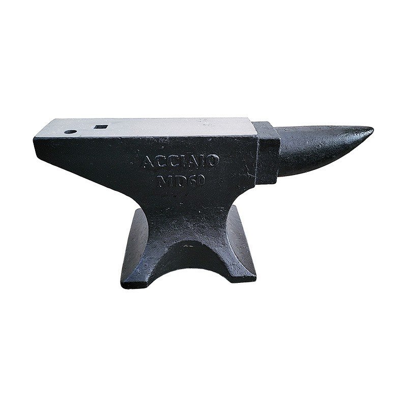 Made In Italy Easy To Operate Iron Material Four Feet 60 Kg Maximum Stable Anvil For Artistic Work