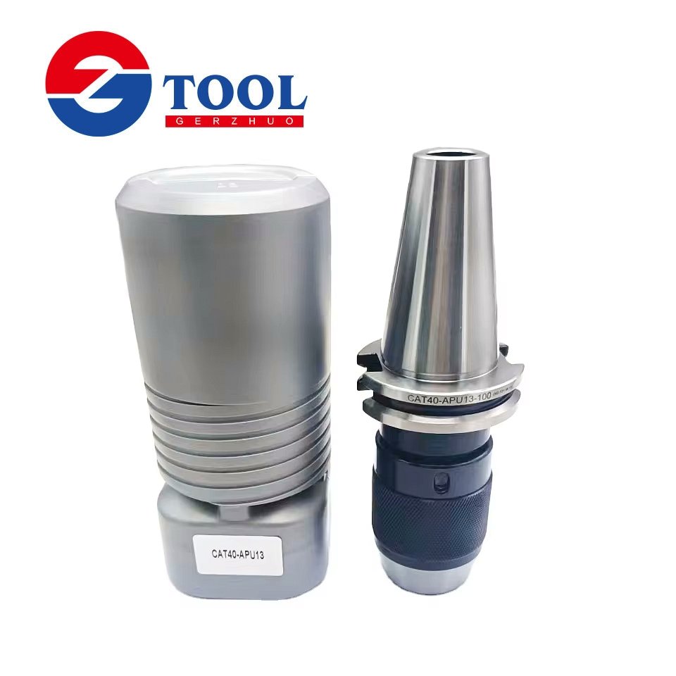 CAT tool holder Cat40 Cat50 Cat-Apu Keyless Drill Chuck Holder for milling machines