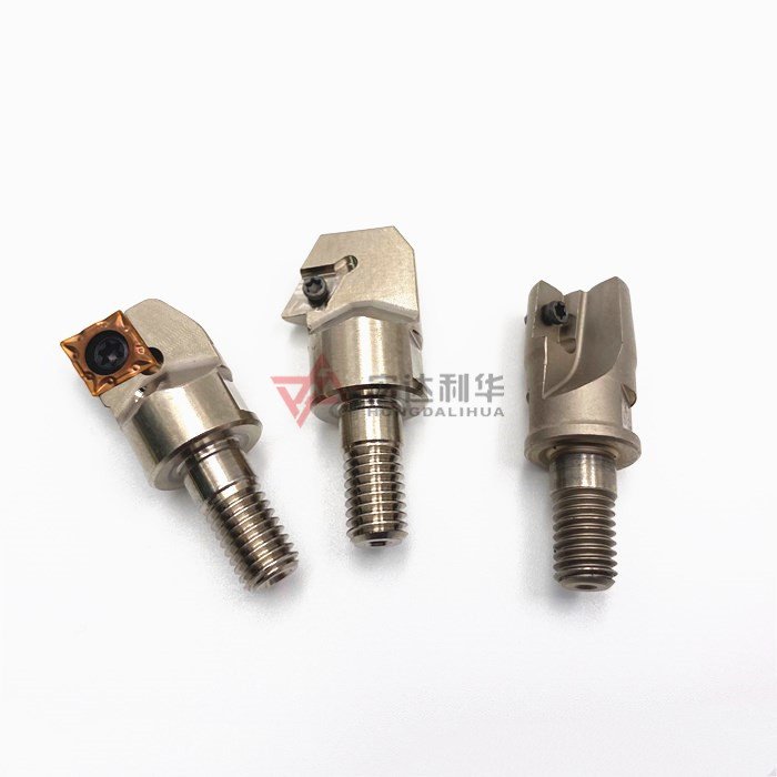 High precision Solid carbide cylinder boring and milling heads for carbide extensions