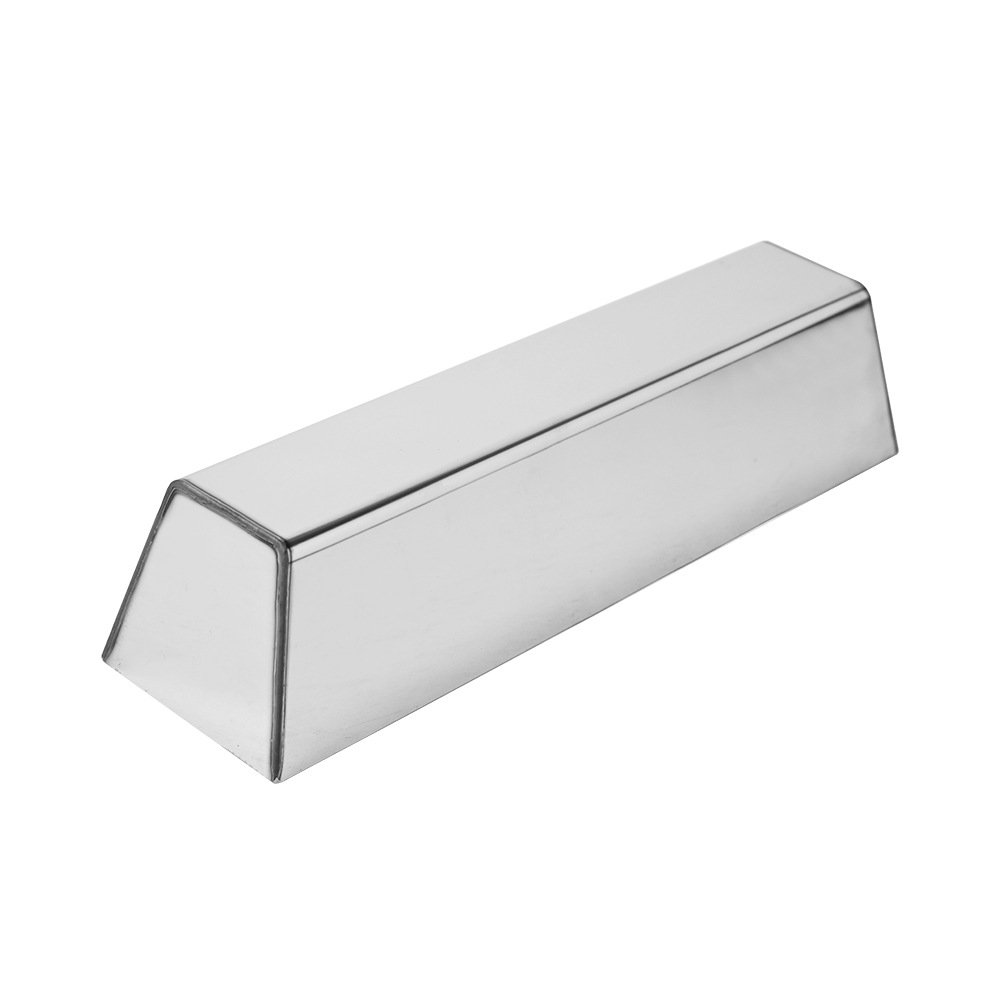 Stainless Steel Spatula Box, Durable Stainless Steel Mud Pan with Efficient Design,Drywall Masonry Tool Tray Bucket Putty Slot
