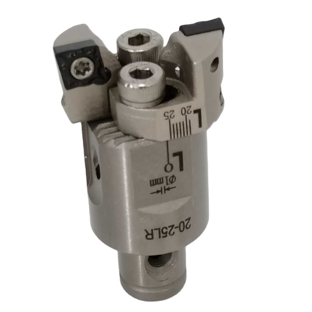 RBA Twin-Bits Rough Boring Head Adjustable Rough Boring Tool for Deep Hole Drilling Operations