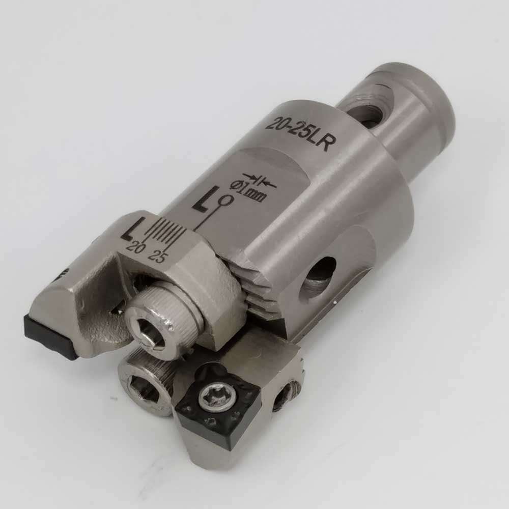 RBA Twin-Bits Rough Boring Head Adjustable Rough Boring Tool for Deep Hole Drilling Operations