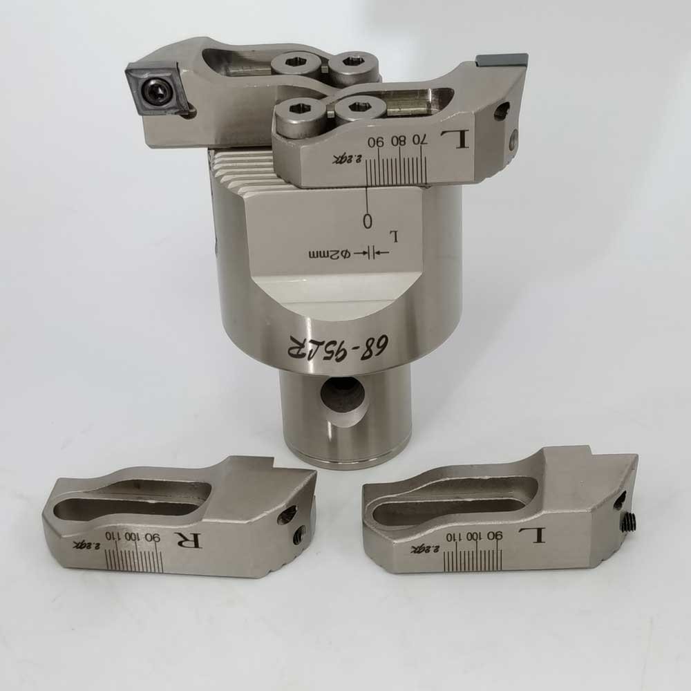 RBA Twin-Bits Rough Boring Head Adjustable Rough Boring Tool for Deep Hole Drilling Operations
