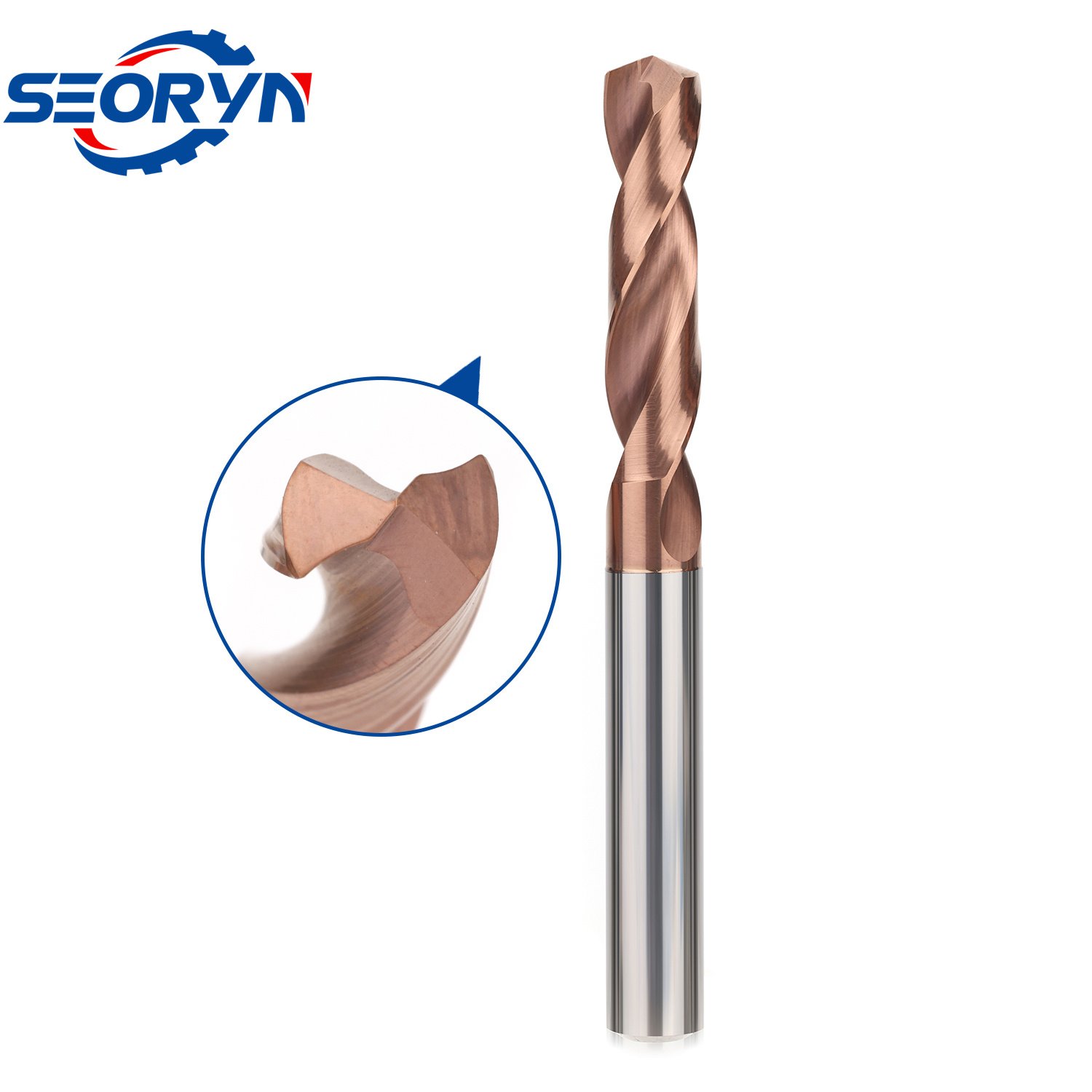 Senyo Tungsten Carbide Twist Drill for CNC Machine Tools Drilling Hole Drill Bit for Steel, Copper, Brass