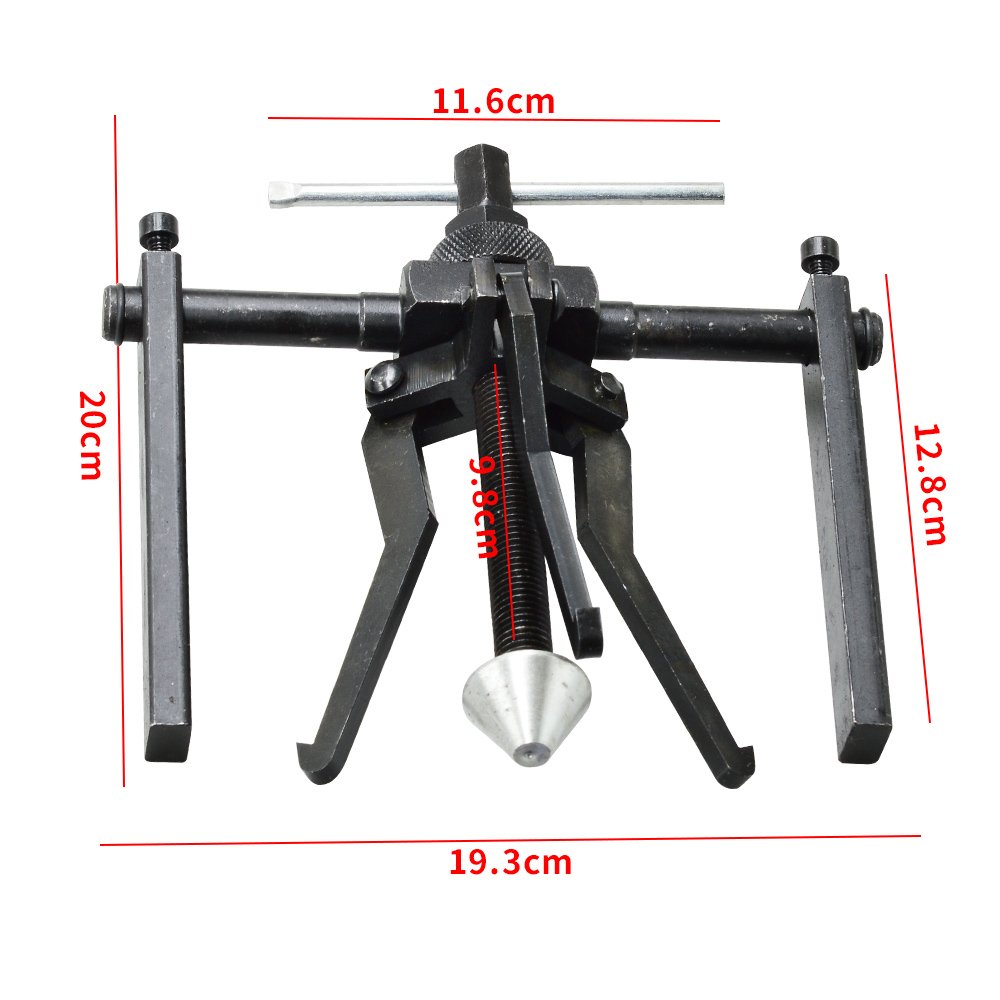 Inner Bearing Puller Inner Hole Bearing Removal tool Three Claw Small Pull Out Wheel Puller Multi-function Inner Ring Puller
