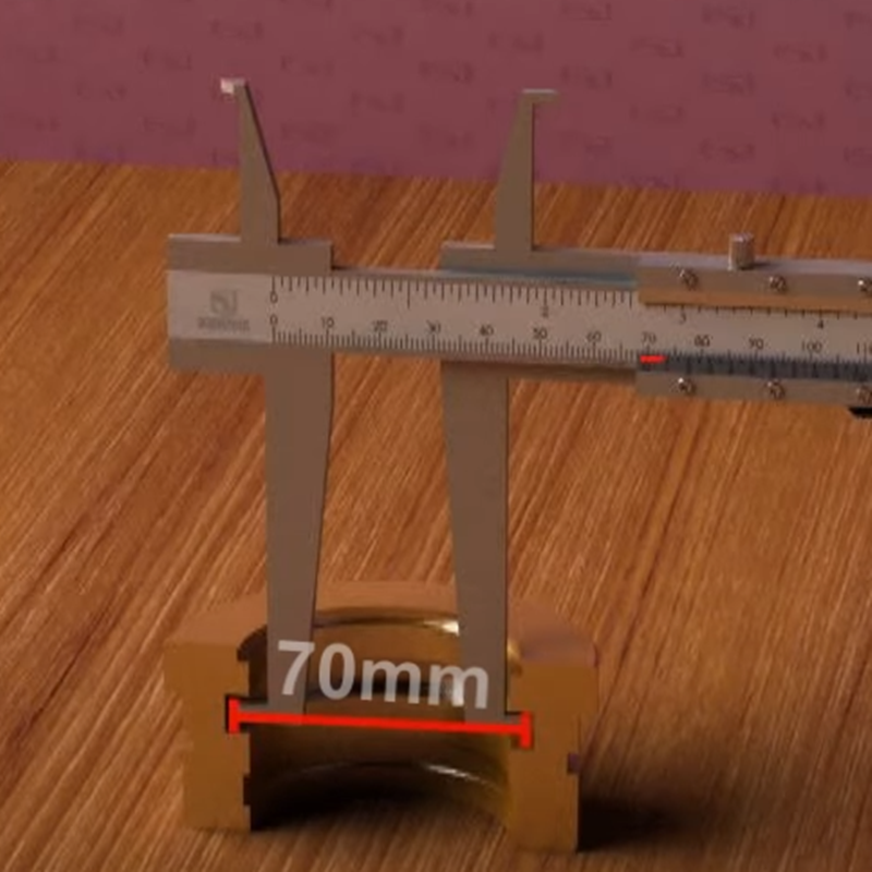 DEPTH and WIDTH Caliper 98665000020380 Precise measurement