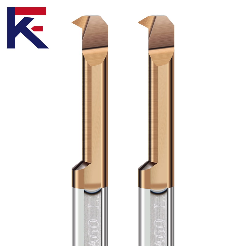 KF Tungsten carbide boring cutter for drill mini micro lathe machining Small hole bore reaming cutter MIR Boring tool for lathe