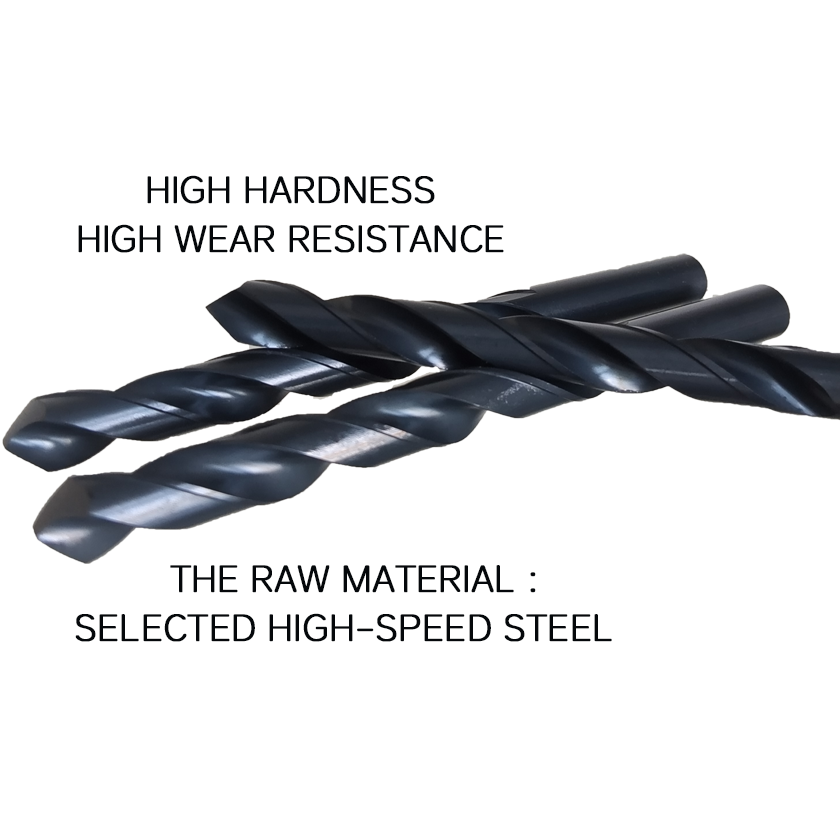 Drill Bits Twist Bits HSS Multipurpose HSS Twist Metal Drill Bits For Metal/Wood Drilling Multiple Sizes In Stock