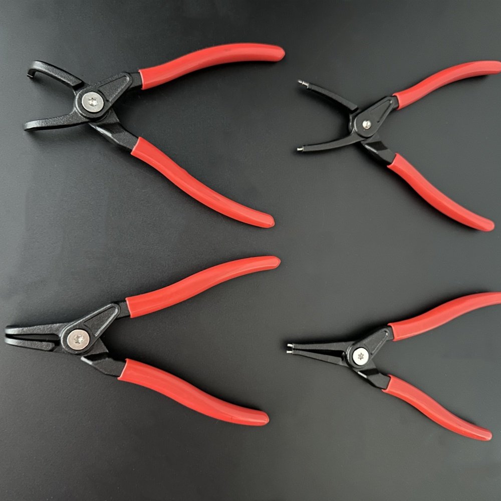 Stainless Steel Multiple Circlip Pliers Snap Ring Pliers Set Circlip Pliers Kit for Snap Ring Removal tool Retaining