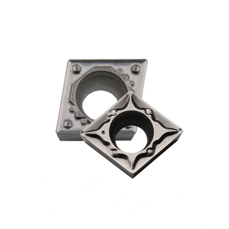 CCMT060204-PC 09T304 T09T308 09T308 120408 Rhombus Cemented Carbide Turning Insert Cnc Lathe Cutting Tools