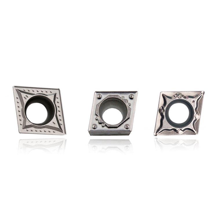 CCMT060204-PC 09T304 T09T308 09T308 120408 Rhombus Cemented Carbide Turning Insert Cnc Lathe Cutting Tools